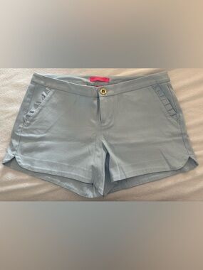 Lilly Pulitzer Light Blue Tailored Women's Shorts